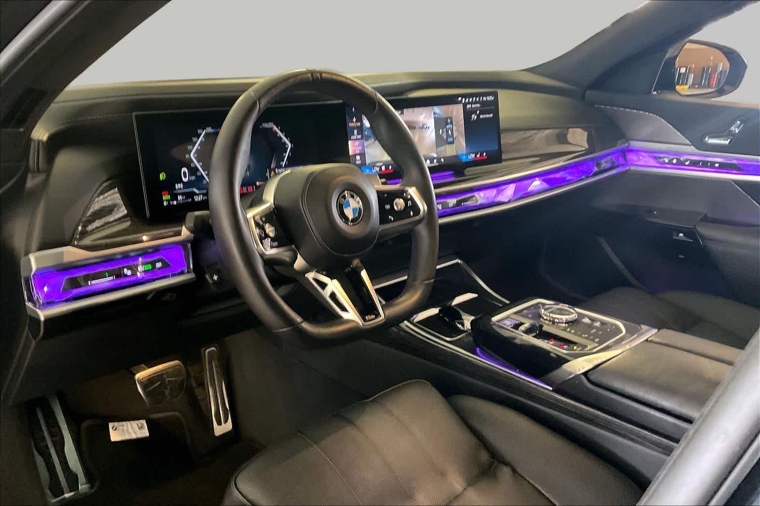 Certified Used 2023 Black Sapphire Metallic BMW 740i image 15