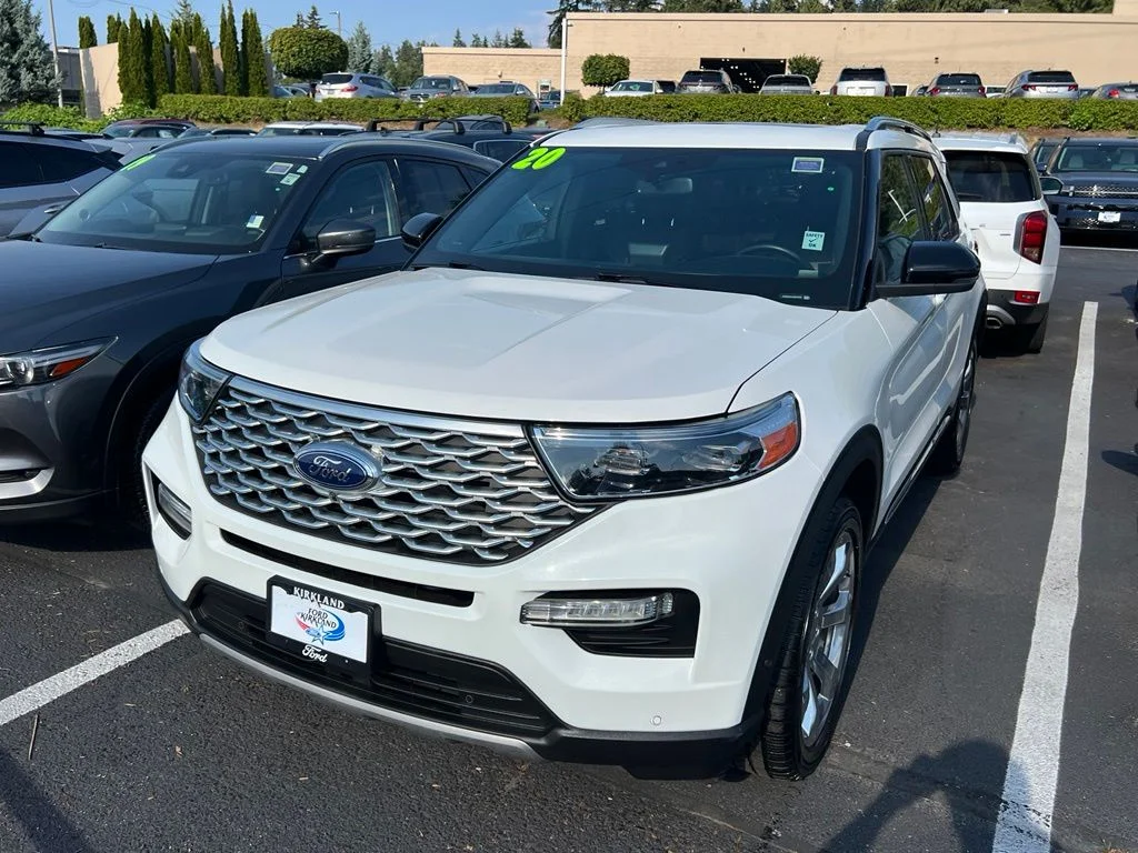 Used 2020 Star White Ford Platinum image 4