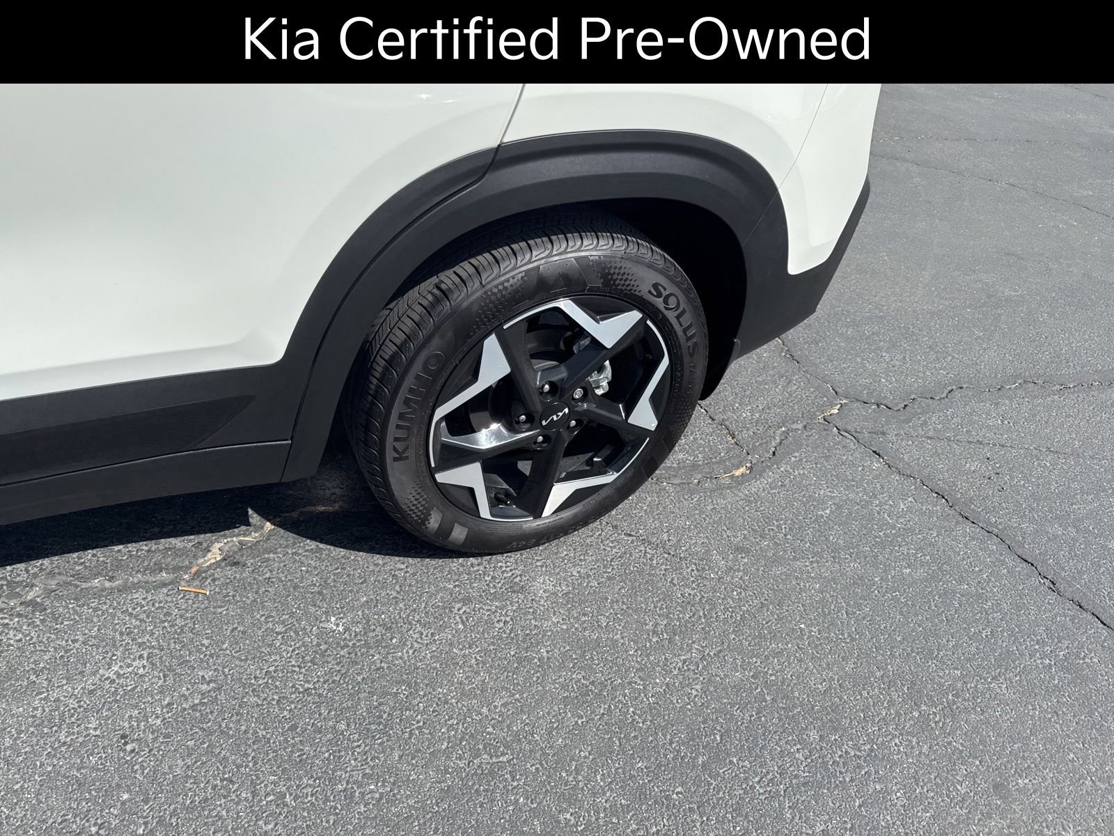 Certified Used 2026 Clear White/Black Roof Kia S image 13