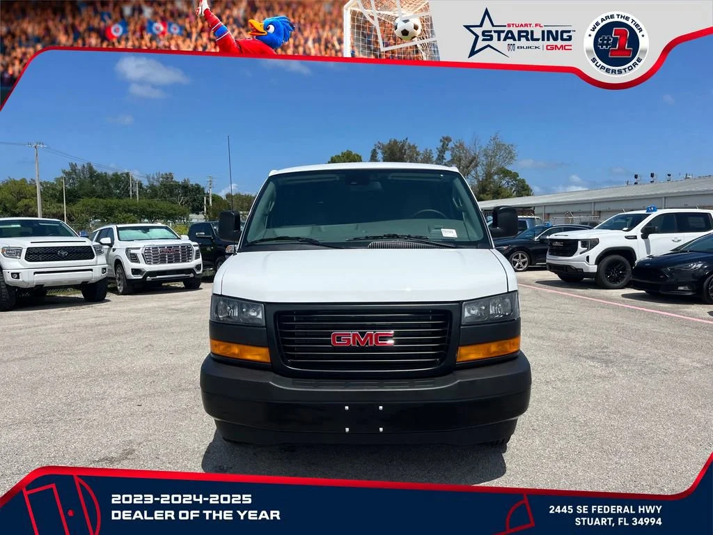 New 2026 Summit White GMC Work Van image 3