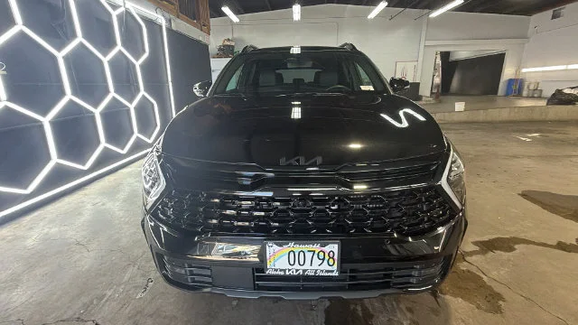 Certified Used 2025 Black Kia X-Line Prestige image 8