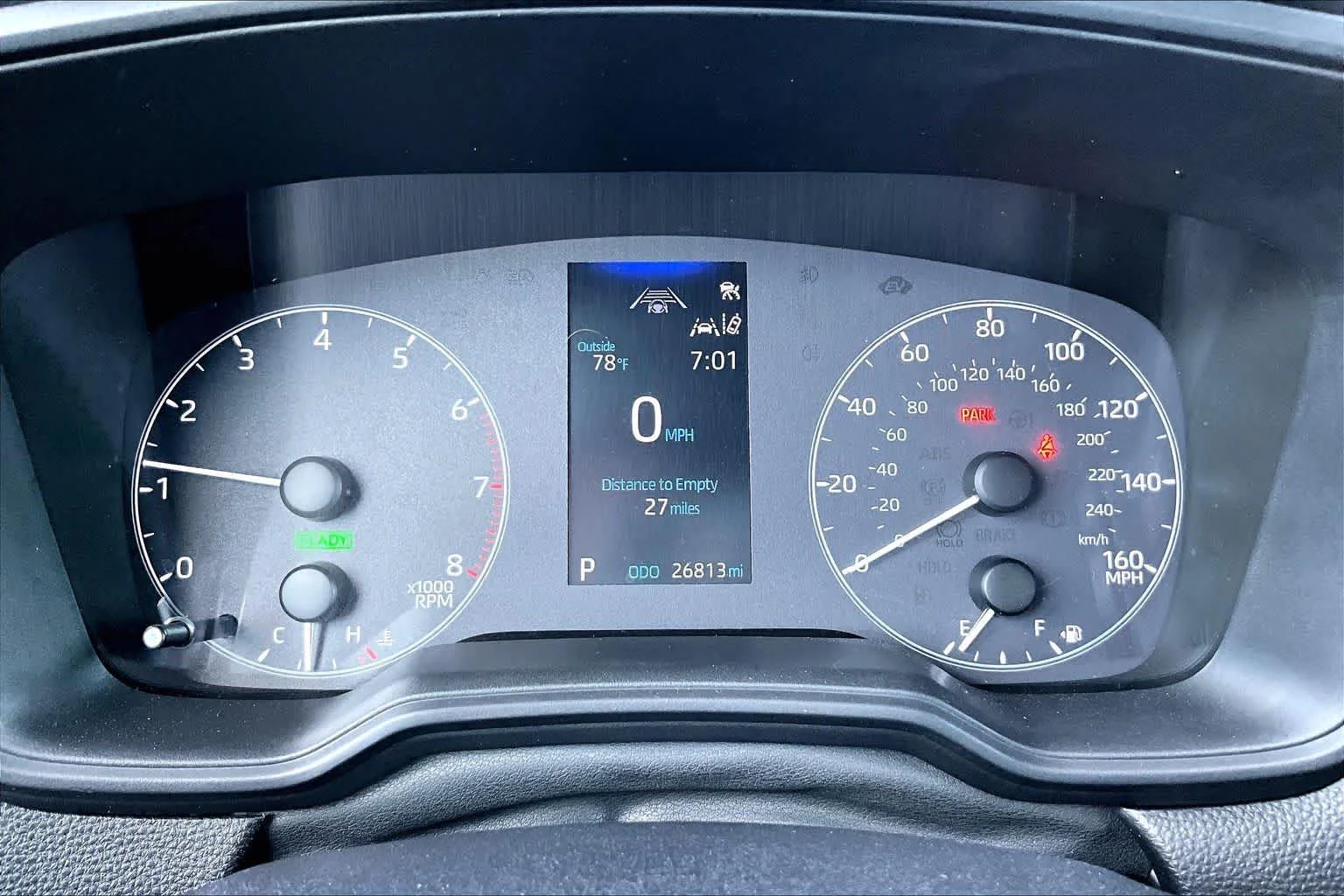 Used 2025 Sonic Silver Toyota Hybrid SE image 27