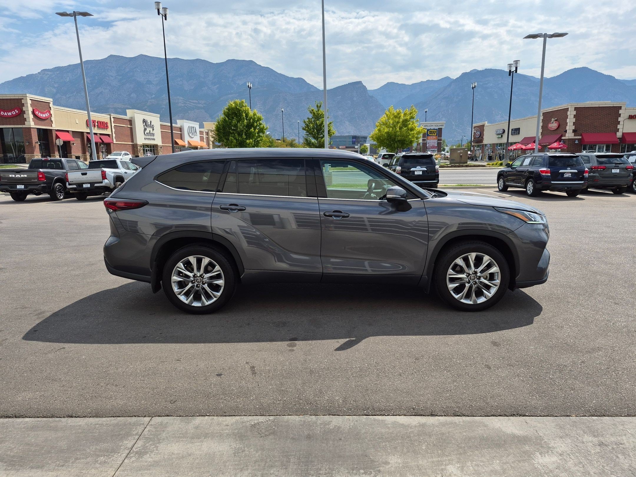 Used 2025 Magnetic Gray Metallic Toyota Limited image 2