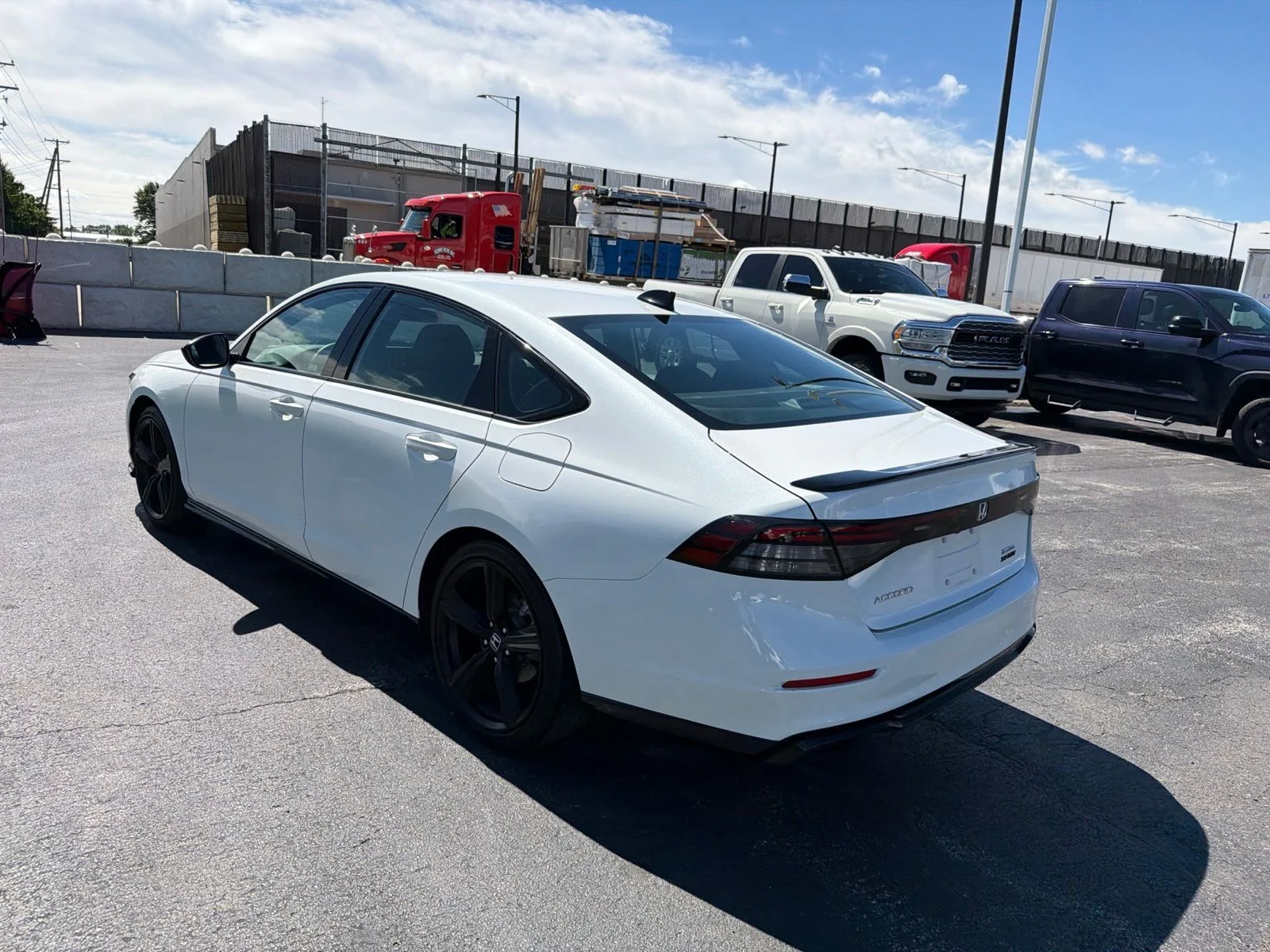 Used 2023 White Honda Sport-L image 6