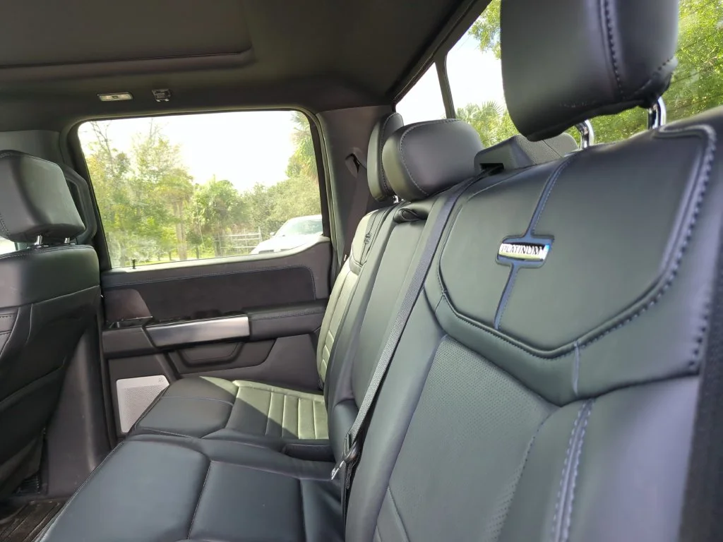Used 2025 Agate Black Metallic Ford Platinum image 23