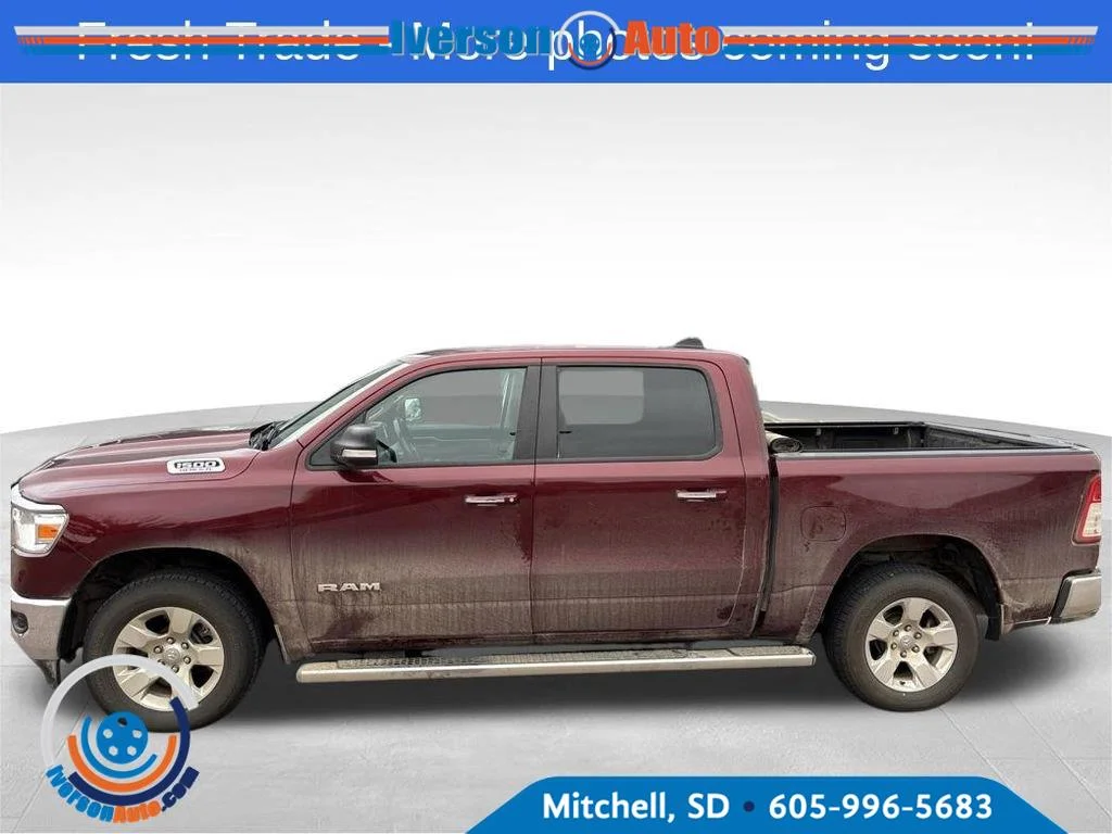 Used 2019 Delmonico Red Pearlcoat Ram Big Horn/Lone Star image 1