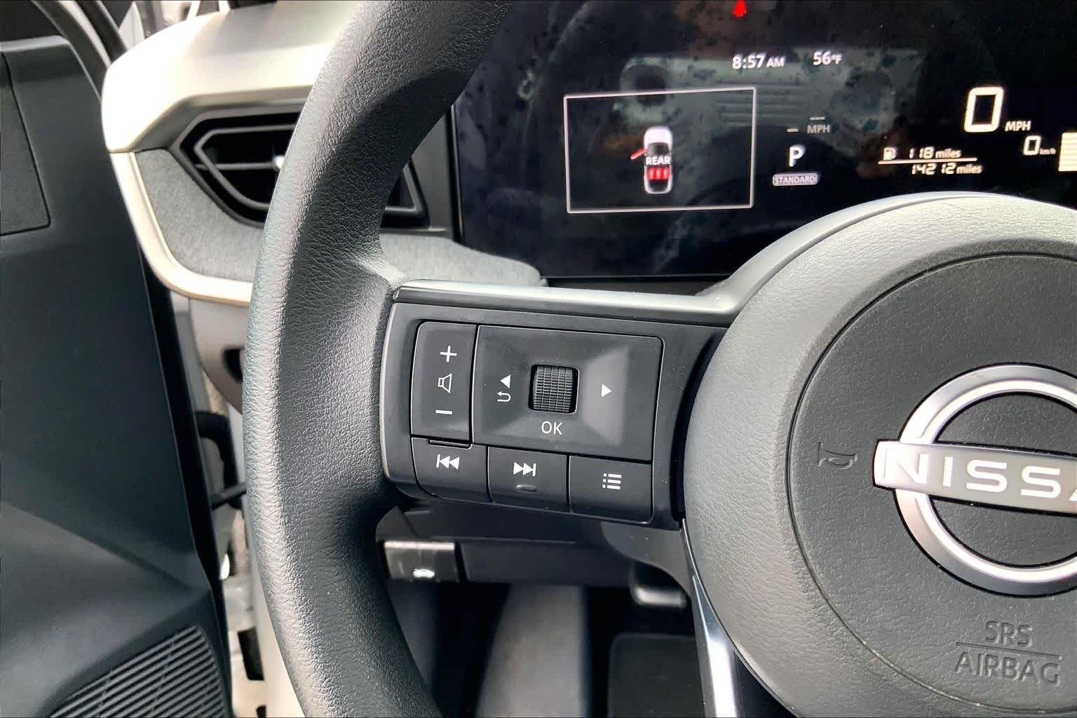 Used 2025 Aspen White Tricoat Nissan SV image 45
