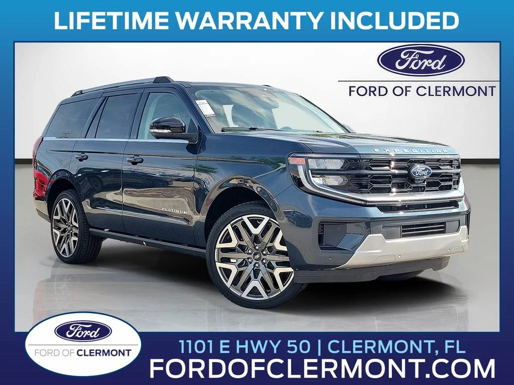 New 2026 Stone Blue Metallic Ford Platinum® image 1