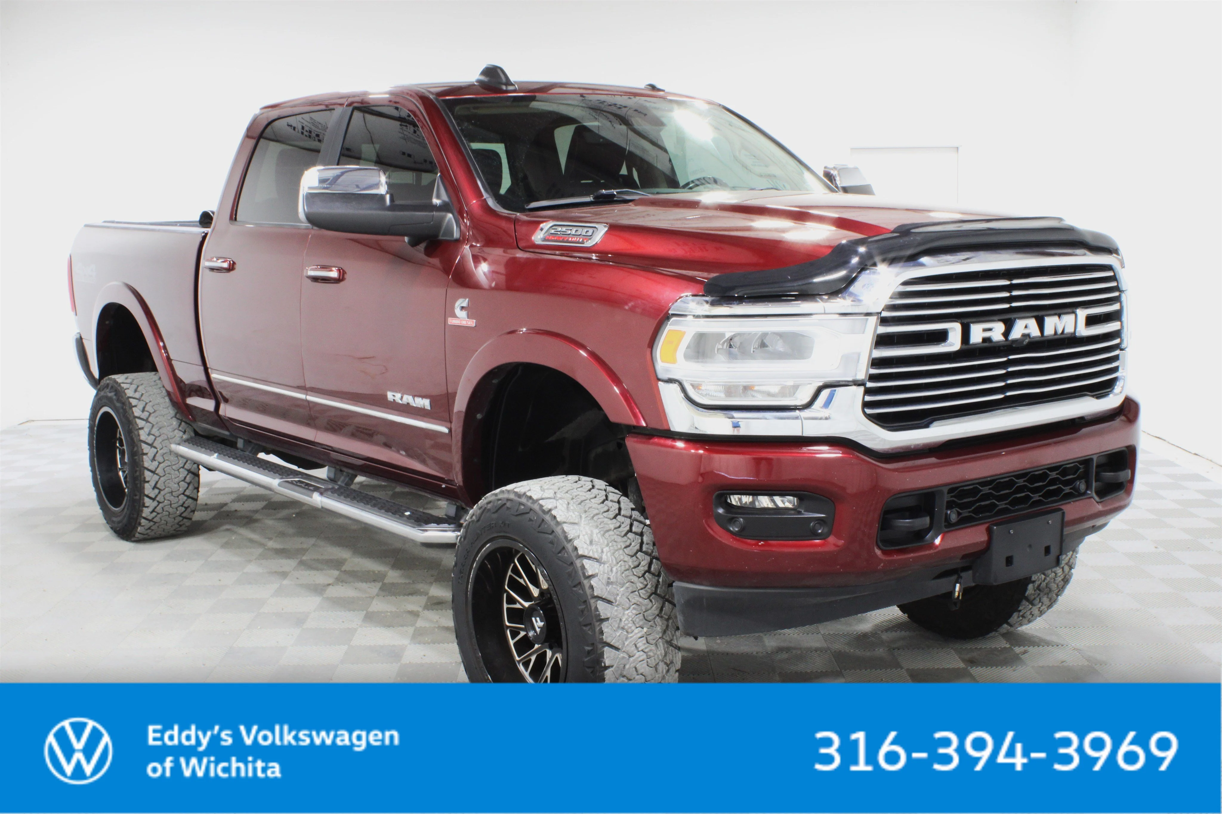 Used 2020 Delmonico Red Pearlcoat Ram Laramie image 1
