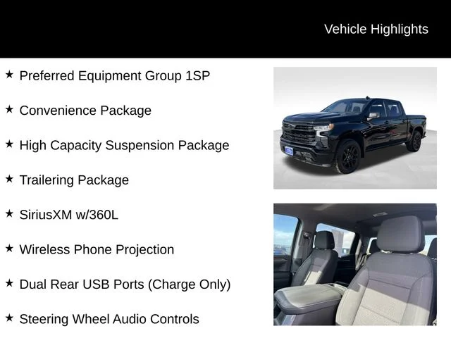 Certified Used 2023 Black Chevrolet RST image 8