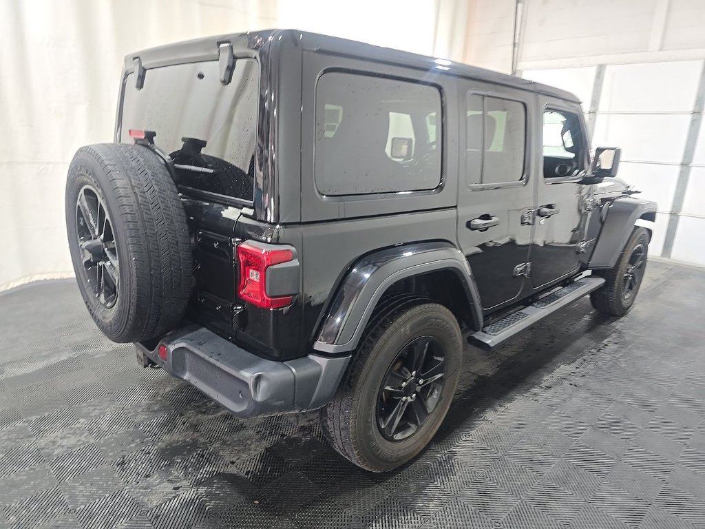 Used 2020 Black Jeep Unlimited Sahara image 5
