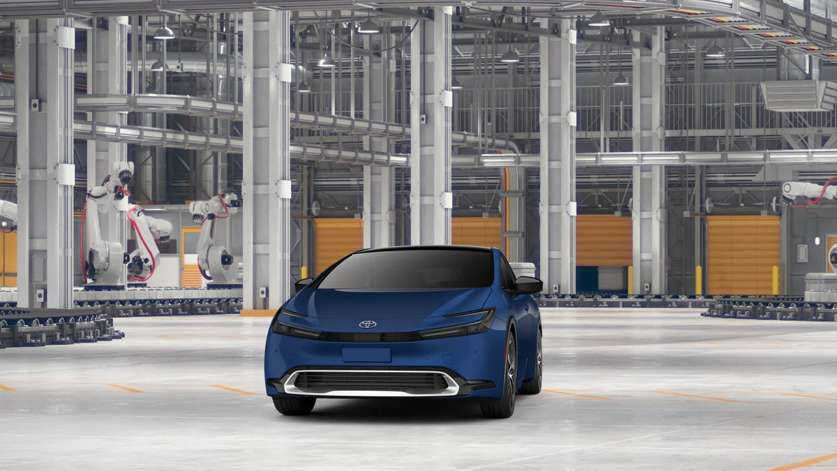 New 2027 Reservoir Blue Toyota XLE image 18