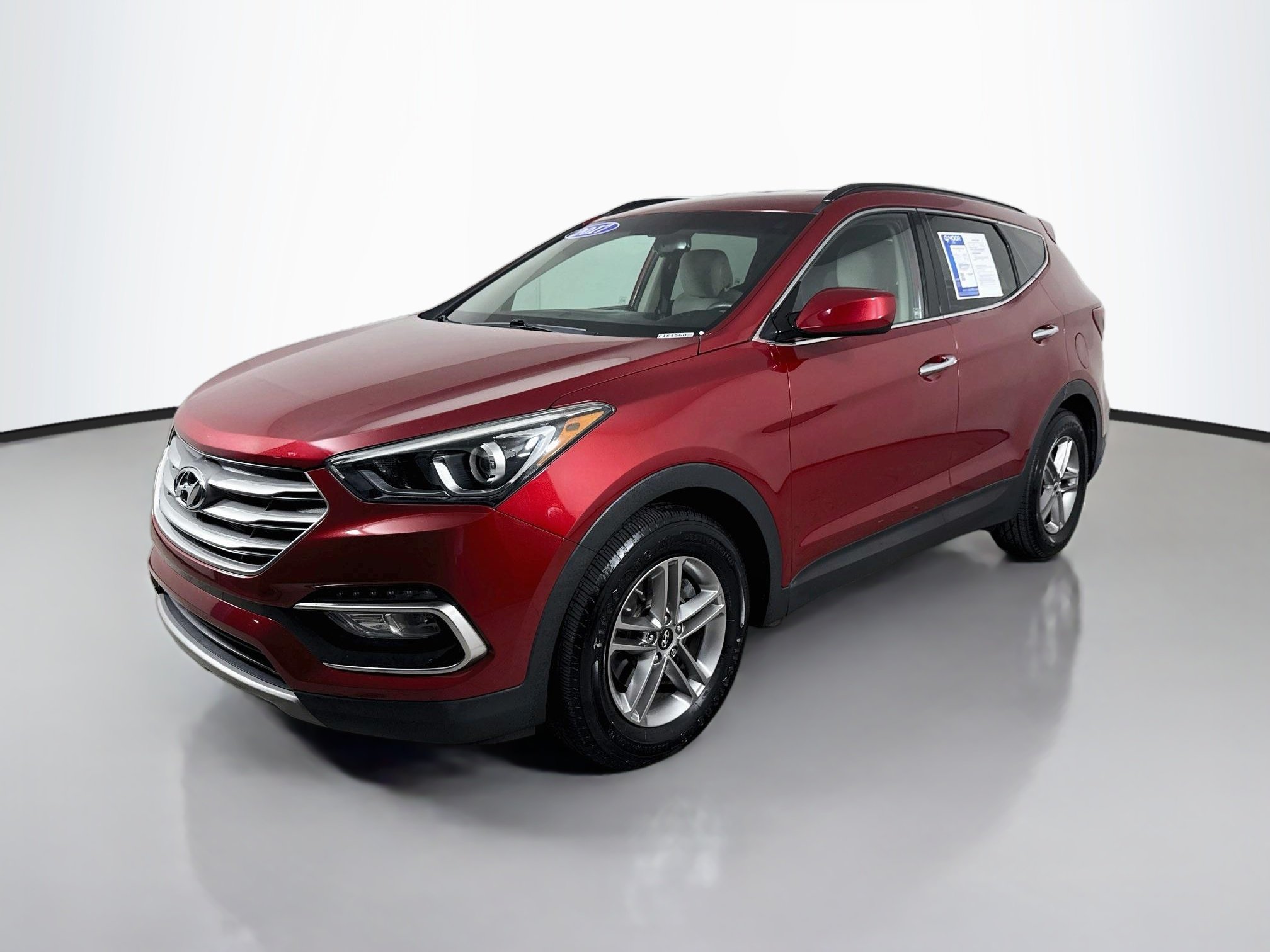 Used 2017 Serrano Red Hyundai 2.4L image 8