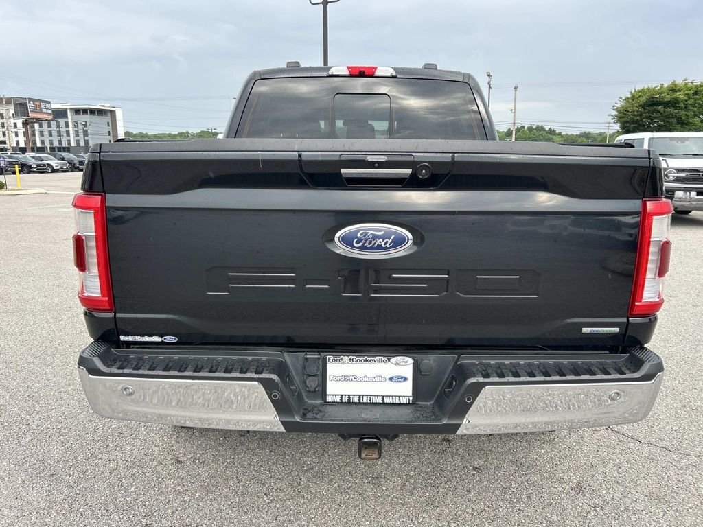 Used 2021 Agate Black Metallic Ford Lariat image 5