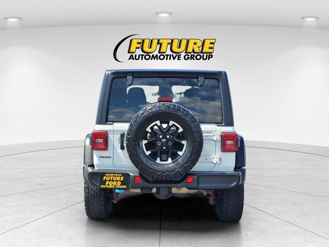 Used 2024 White Jeep Rubicon 4xe image 8