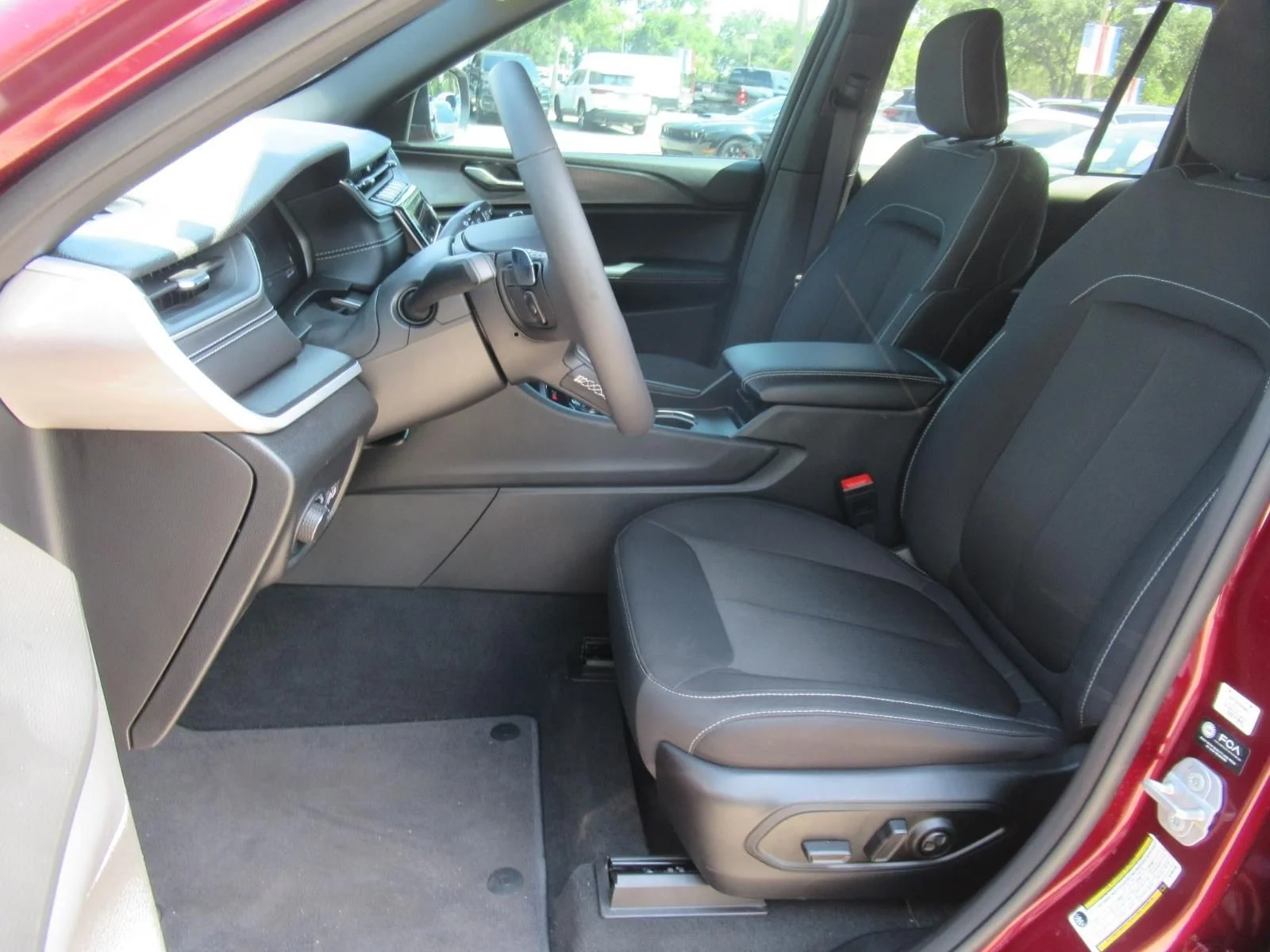 Certified Used 2025 Red Jeep Laredo image 18