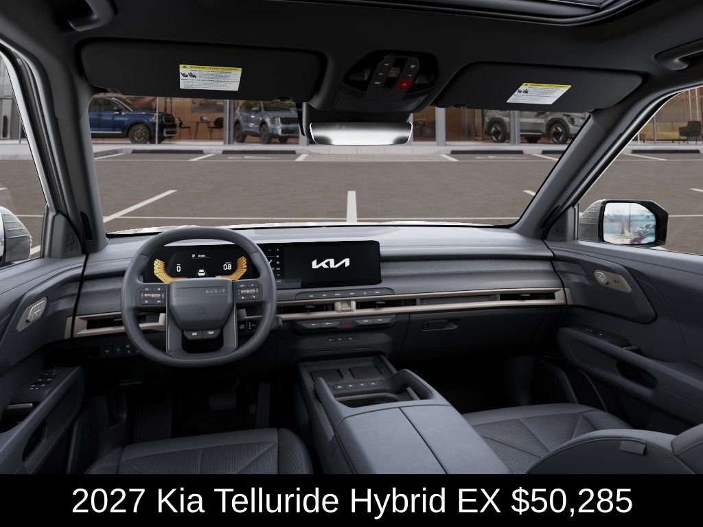 New 2027 Ivory Silver Kia EX image 14