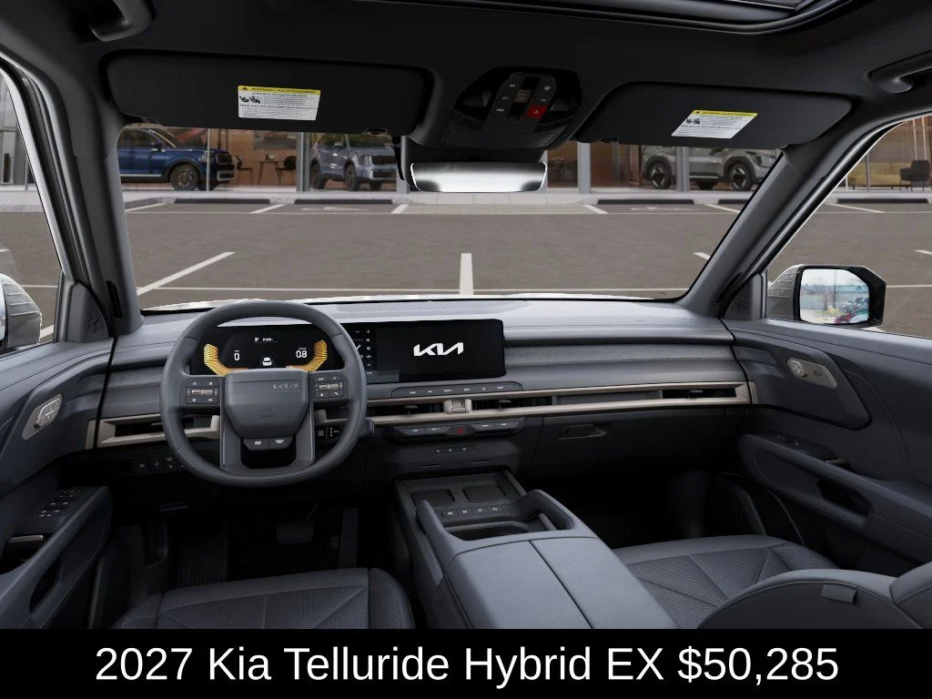 New 2027 Ivory Silver Kia EX image 14