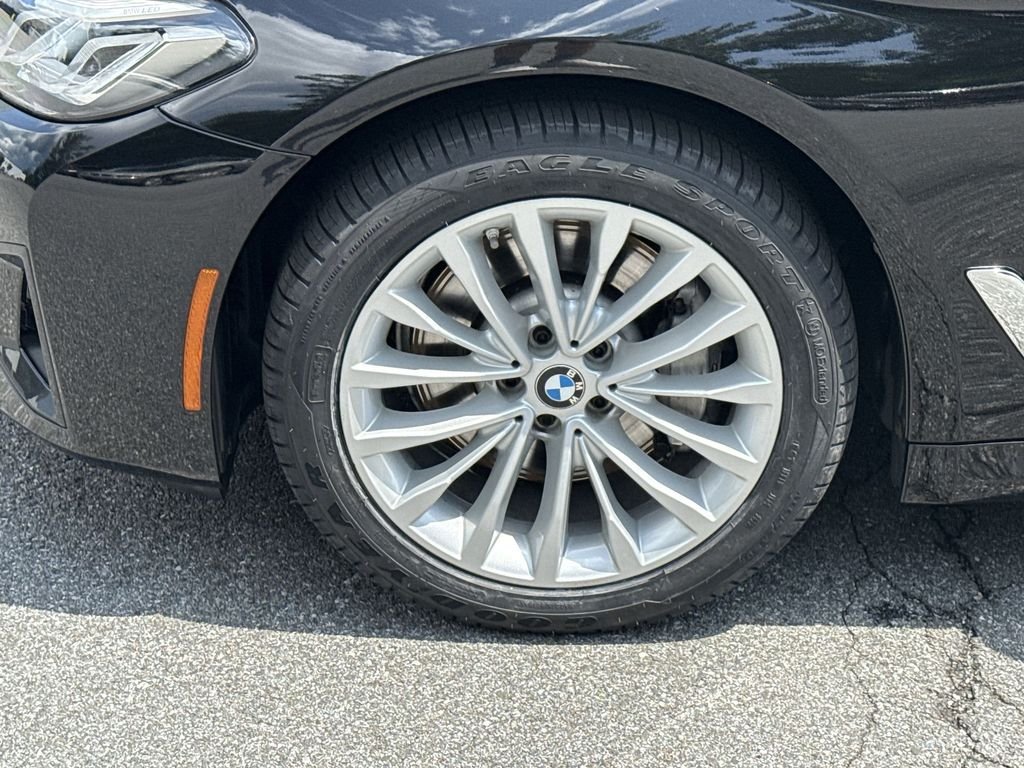 Certified Used 2023 Jet Black BMW 530i xDrive image 10