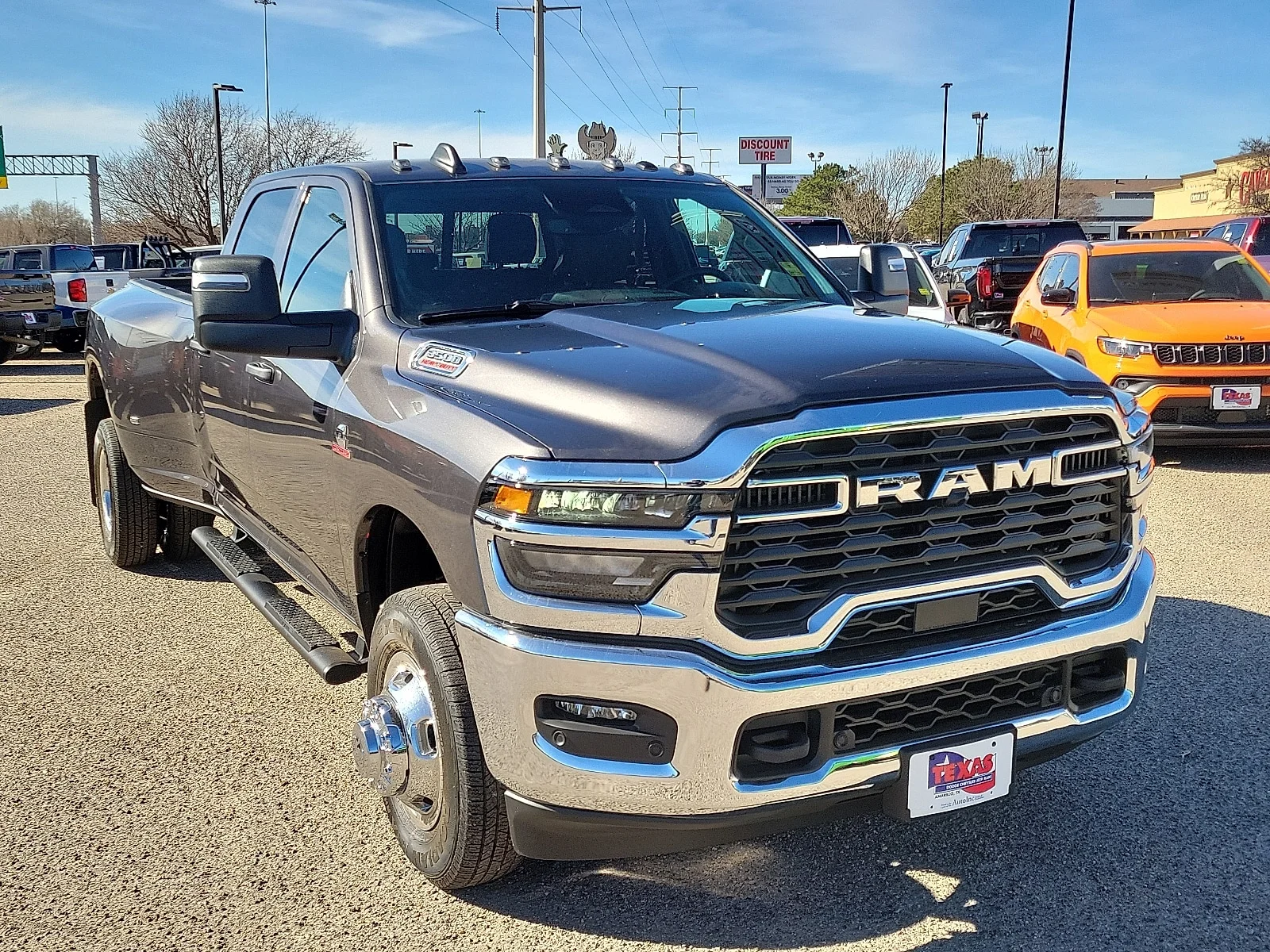 New 2026 PAU Granite Cry Ram TRADESMAN CREW CAB 4X4 8