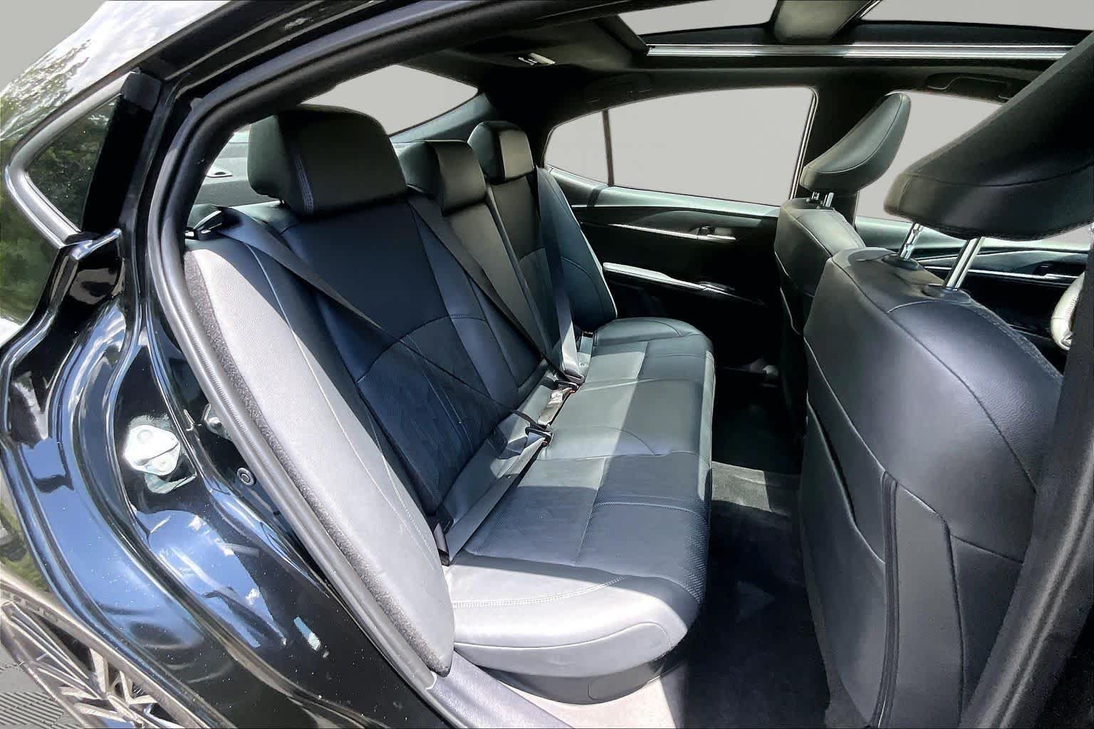 Used 2025 Midnight Black Metallic Toyota XSE image 20