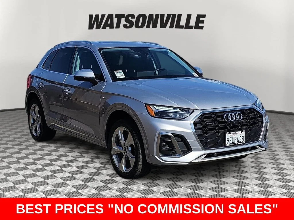 Used 2023 Silver Audi 45 S line Premium image 1