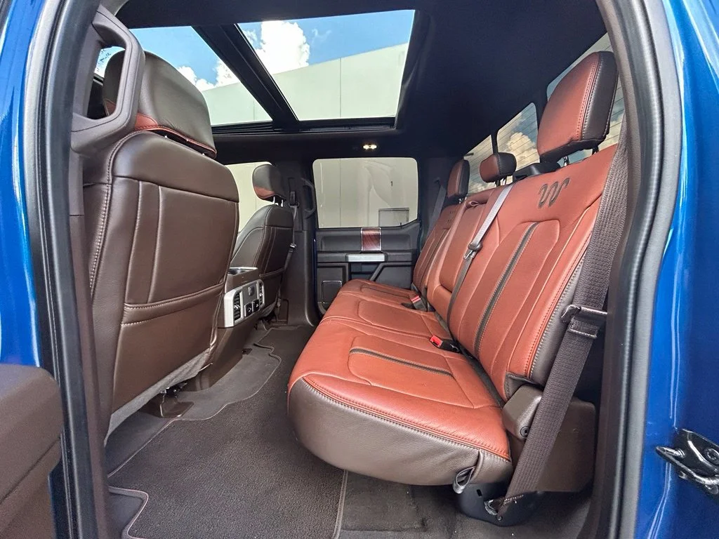 Used 2022 Blue Metallic Ford King Ranch image 39