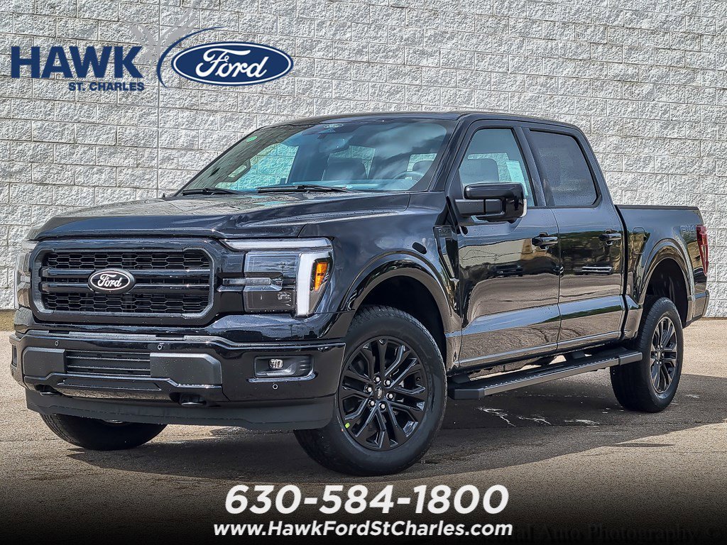 New 2026 Agate Black Metallic Ford Lariat® image 1