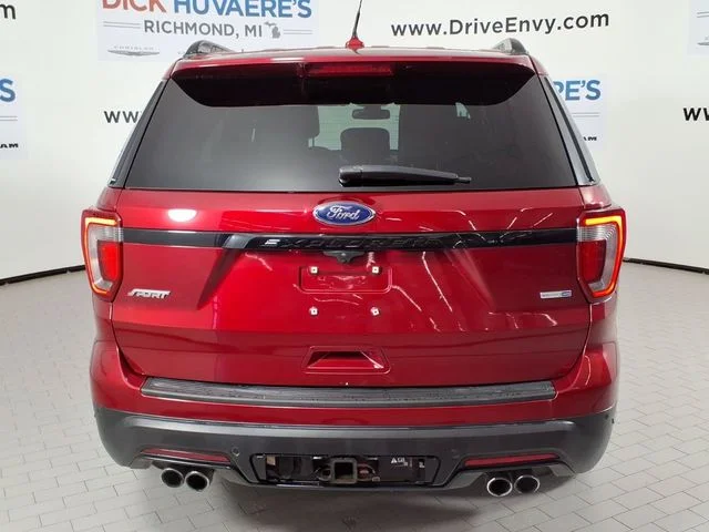 Used 2019 Red Ford Sport image 5