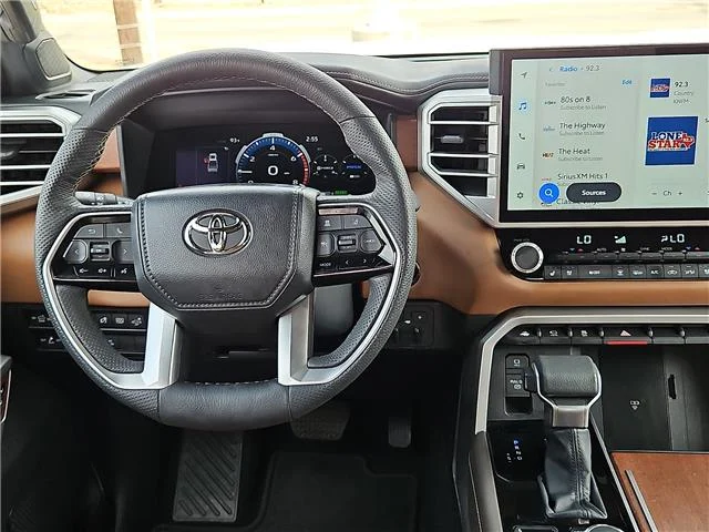 Used 2025 Wind Chill Pearl Toyota 1794 Edition (A10) 4x4 CrewMax 5.5 ft. box 145.7 i image 9
