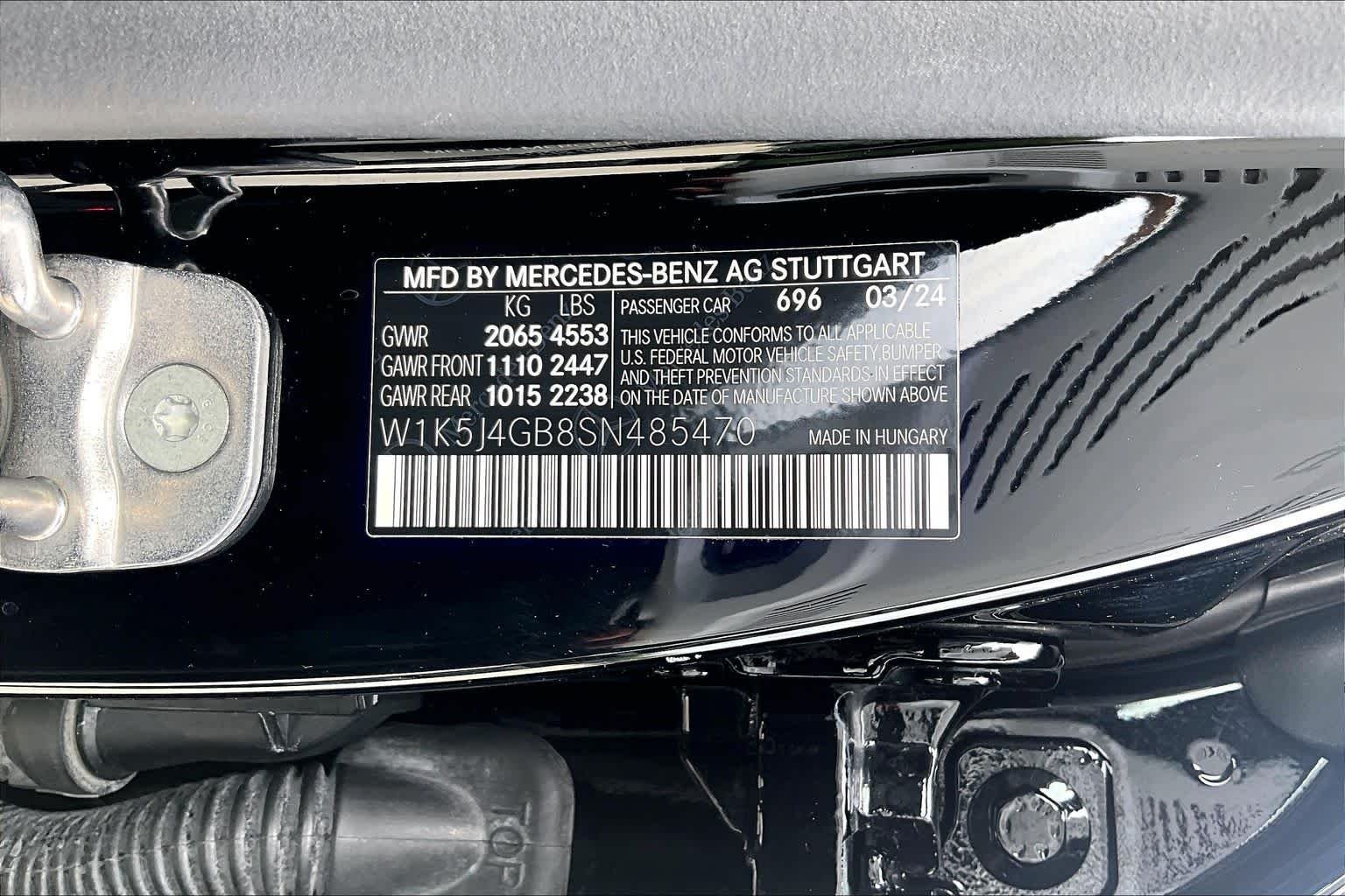 Used 2025 Night Black Mercedes-Benz CLA 250 image 29