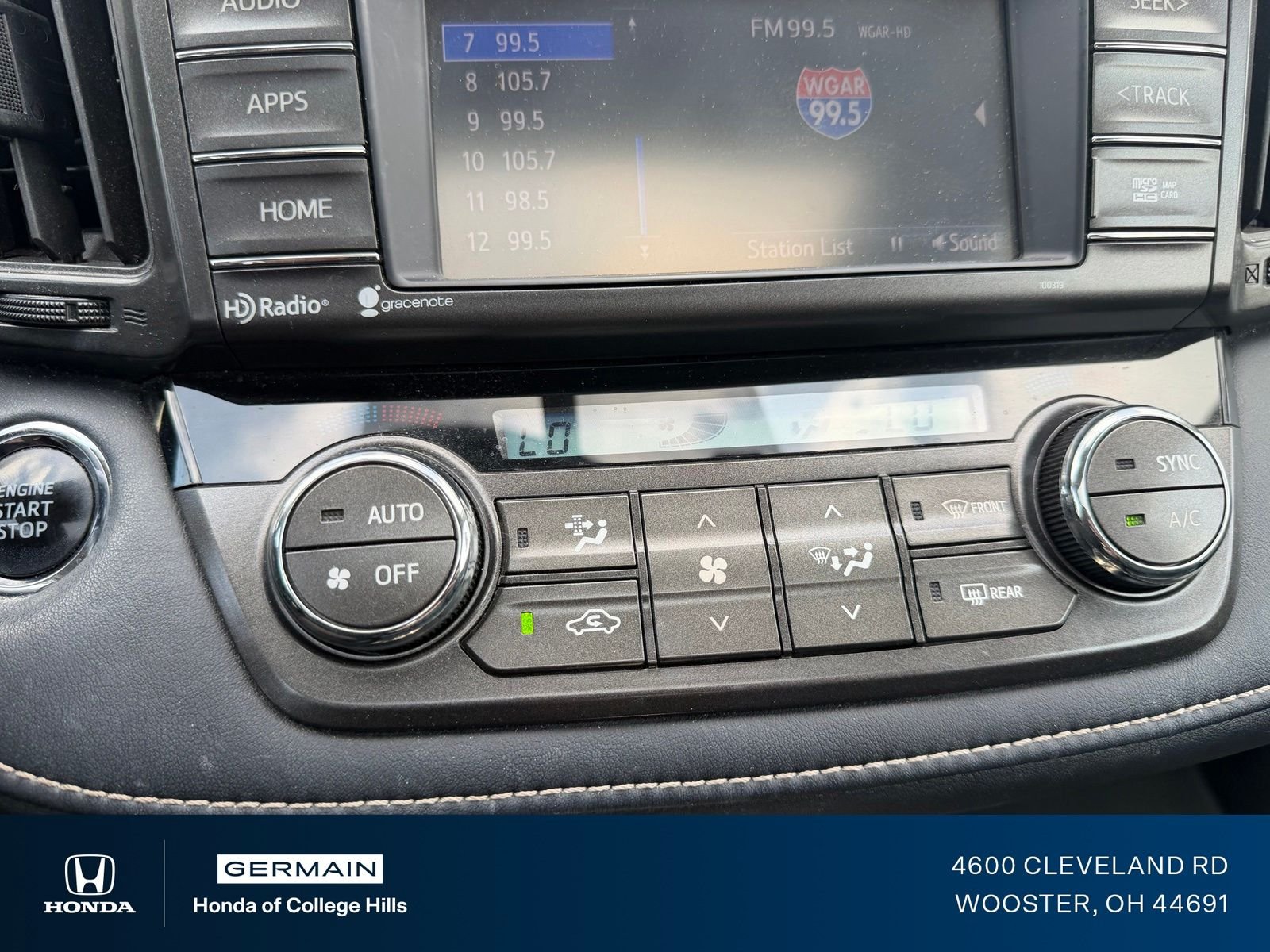 Used 2015 Toyota RAV4 Limited with VIN 2T3DFREV5FW307144 for sale in Wooster, OH