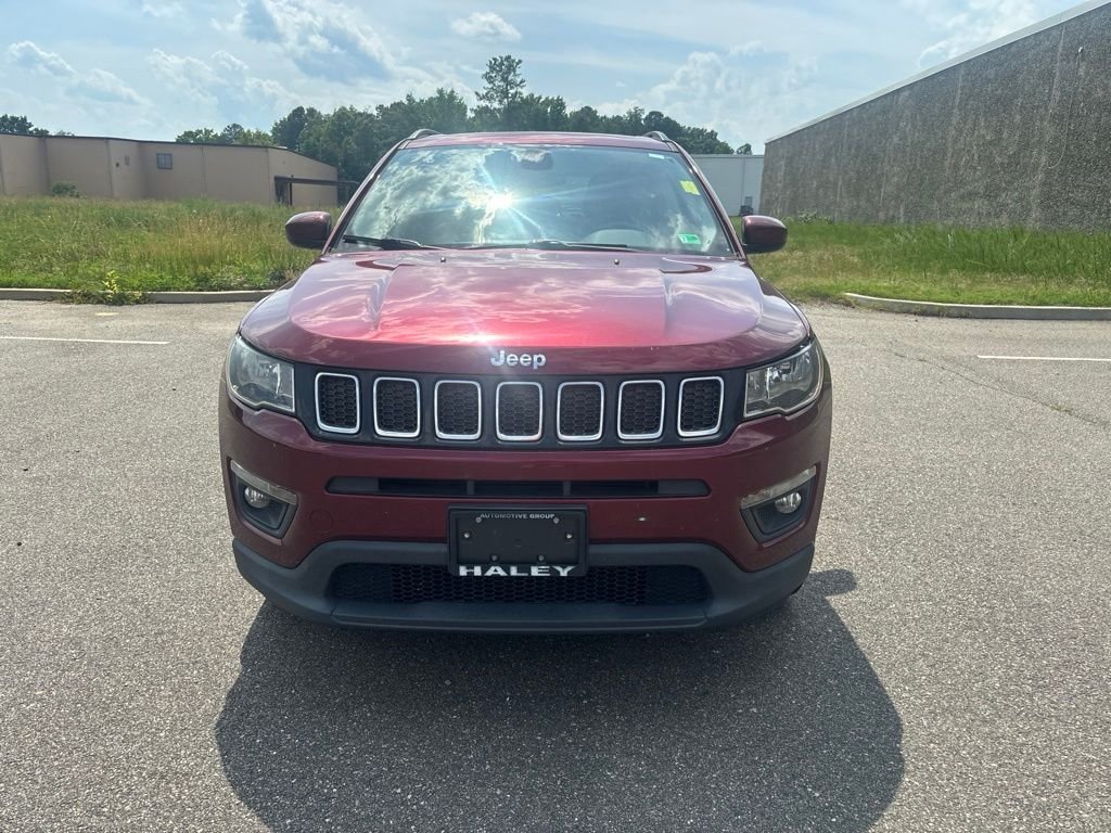 Used 2021 Red Jeep Latitude image 2