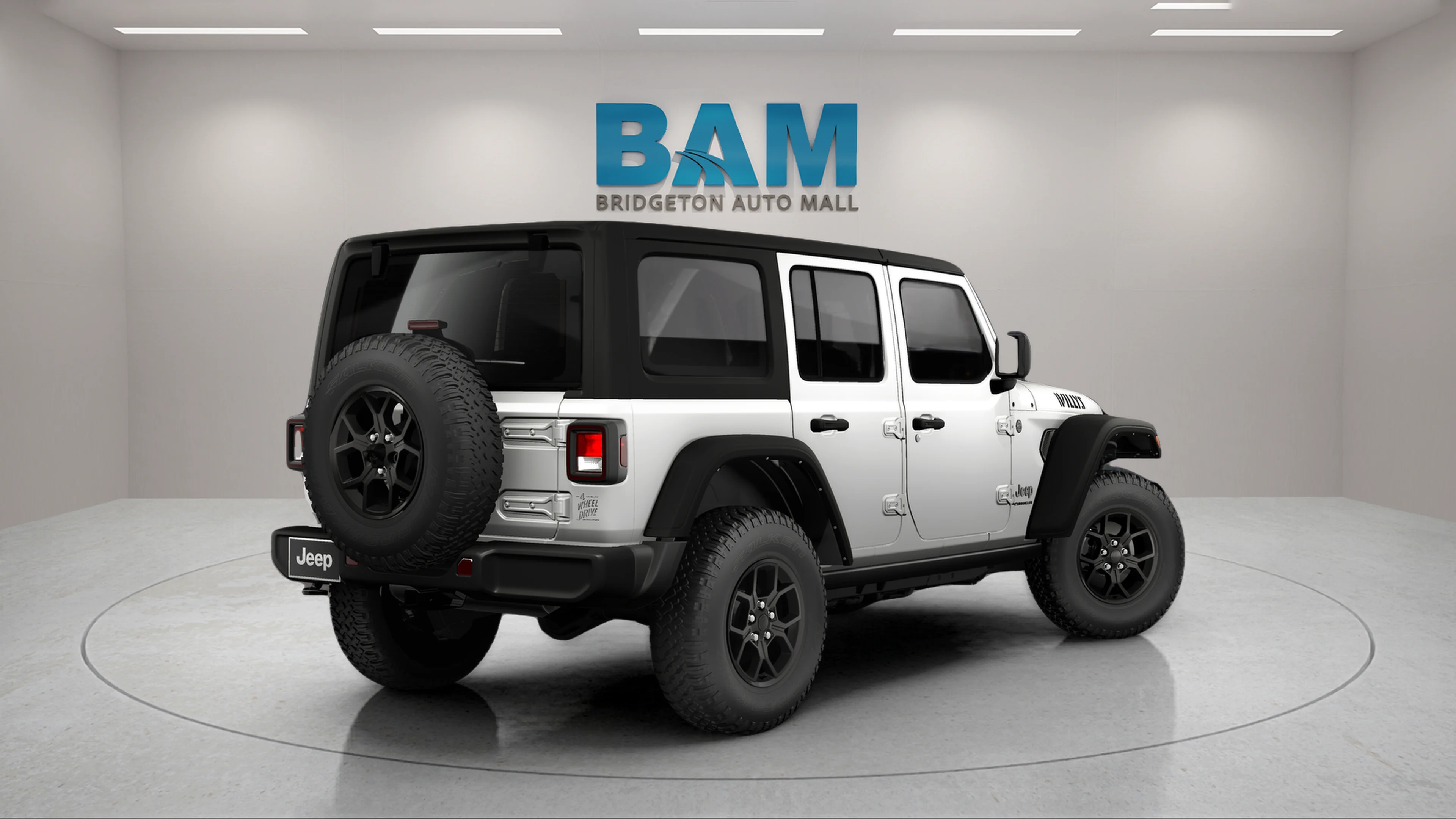 New 2026 Bright White Clear-Coat Exterior Paint Jeep Willys image 7