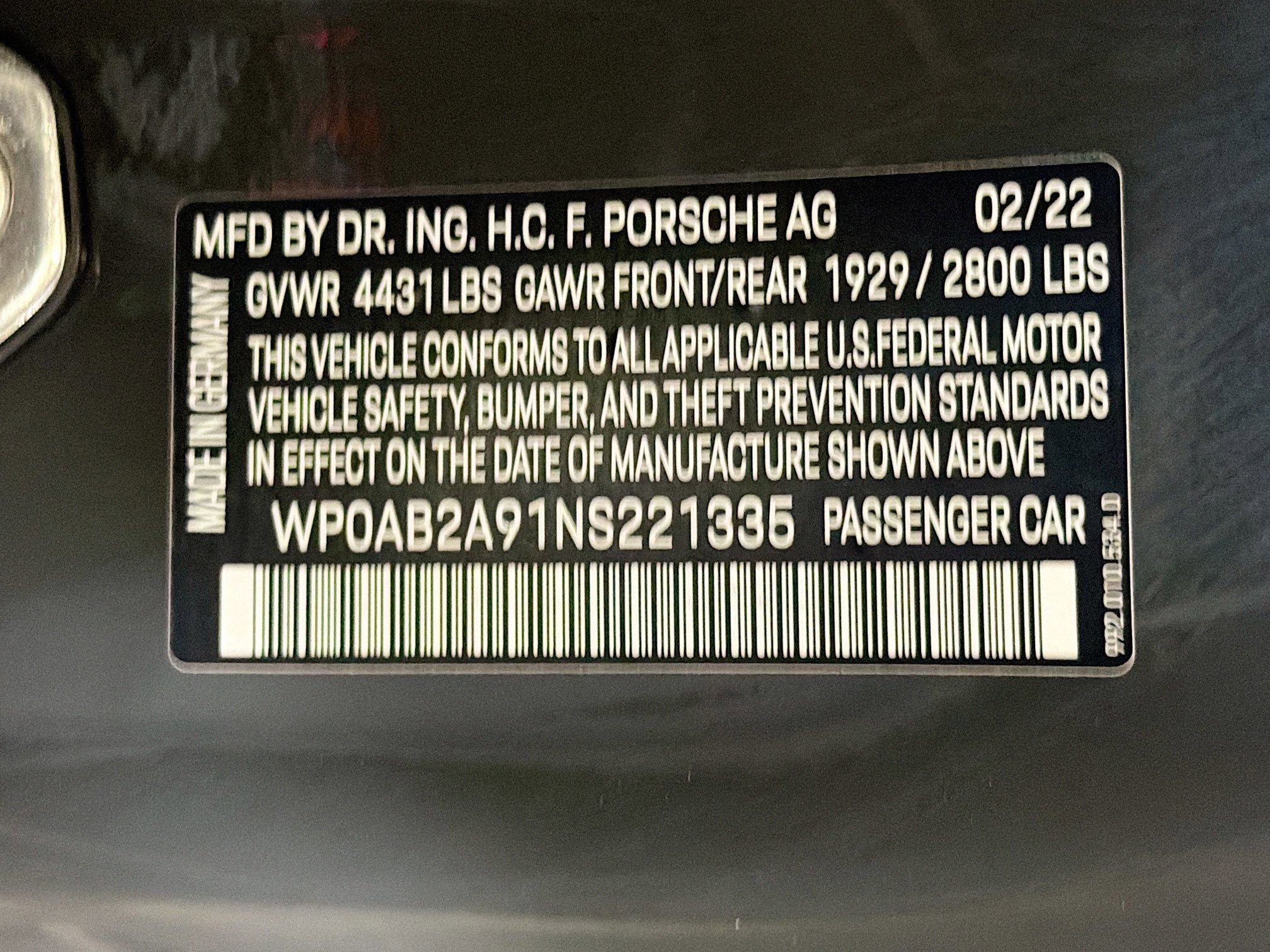 Certified Used 2022 Custom Color Slate Grey Porsche Carrera GTS image 41