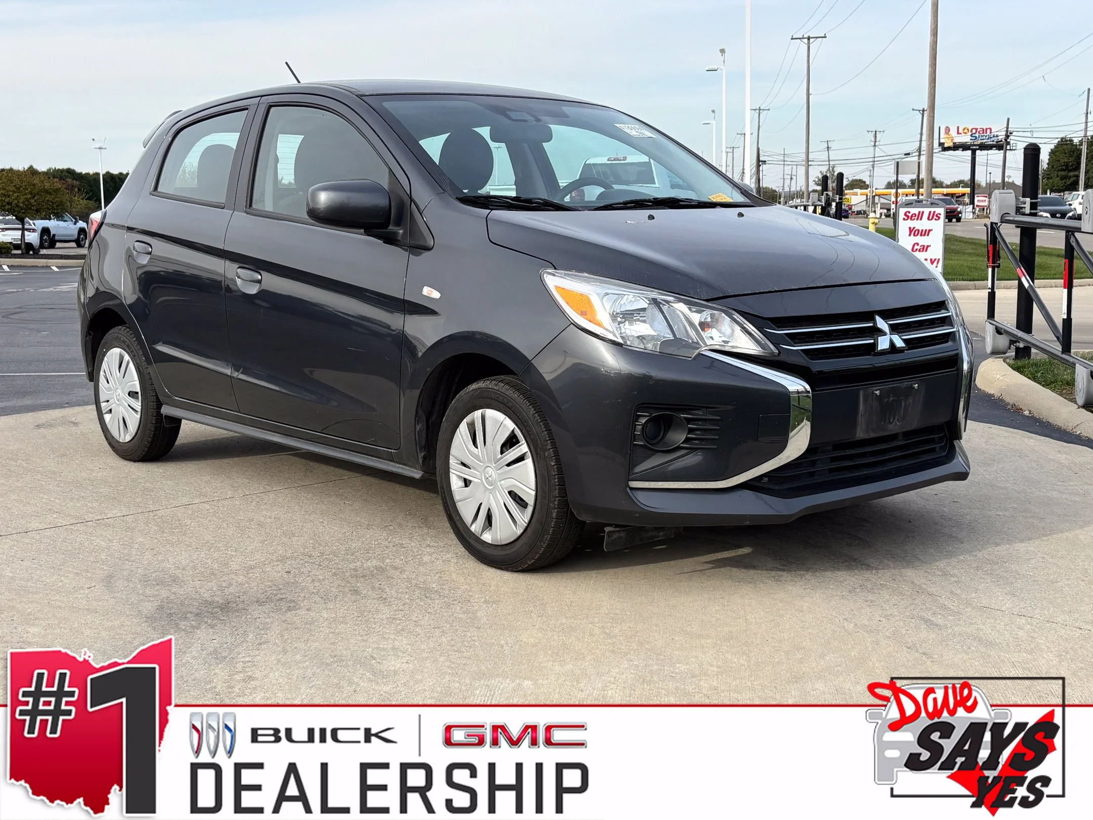 Used 2024 Black Mitsubishi ES image 1