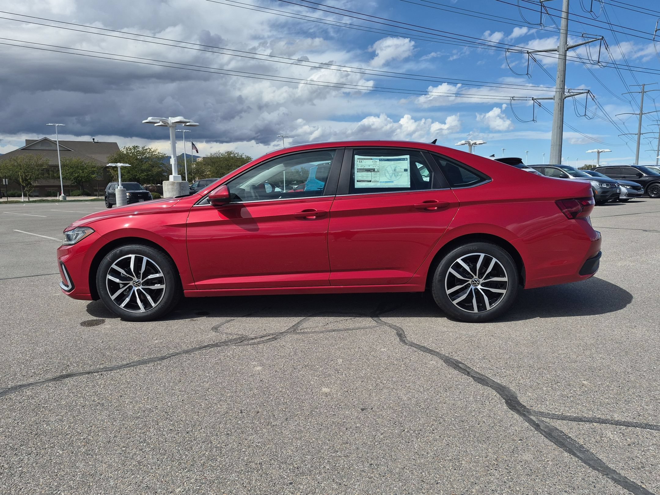 New 2027 Kings Red Metallic Volkswagen SE image 7