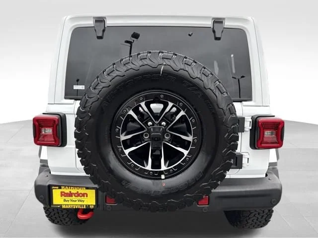New 2026 Bright White Clear-Coat Exterior Paint Jeep Rubicon X image 6