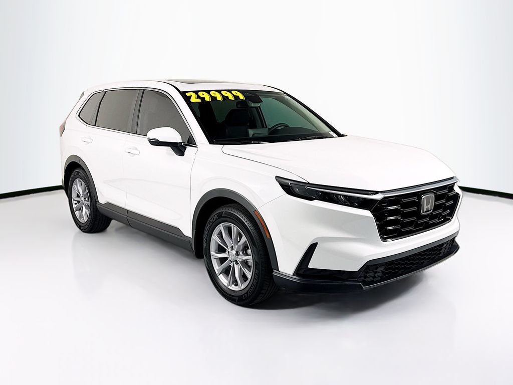 Certified Used 2024 Platinum White Pearl Honda EX image 3