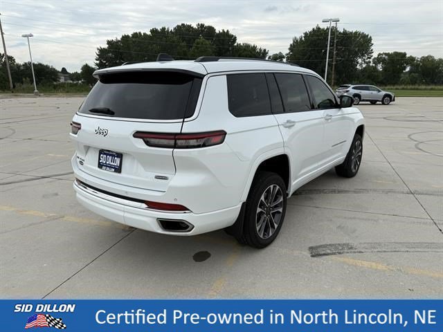 Used 2023 Bright White Clear Coat Jeep Overland image 8