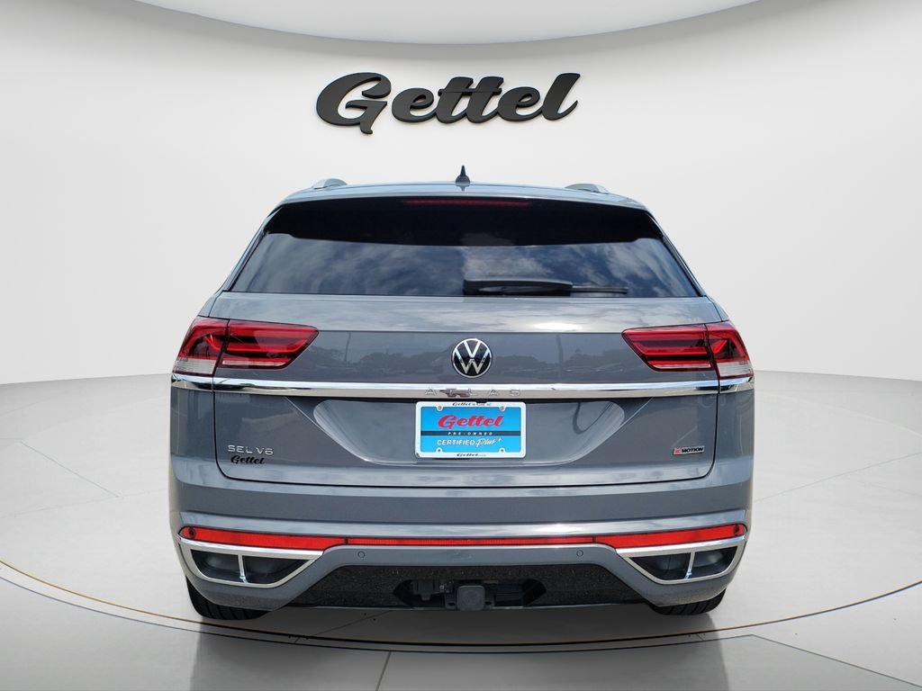 Used 2022 Silver Volkswagen 3.6L V6 SEL Premium R-Line image 6