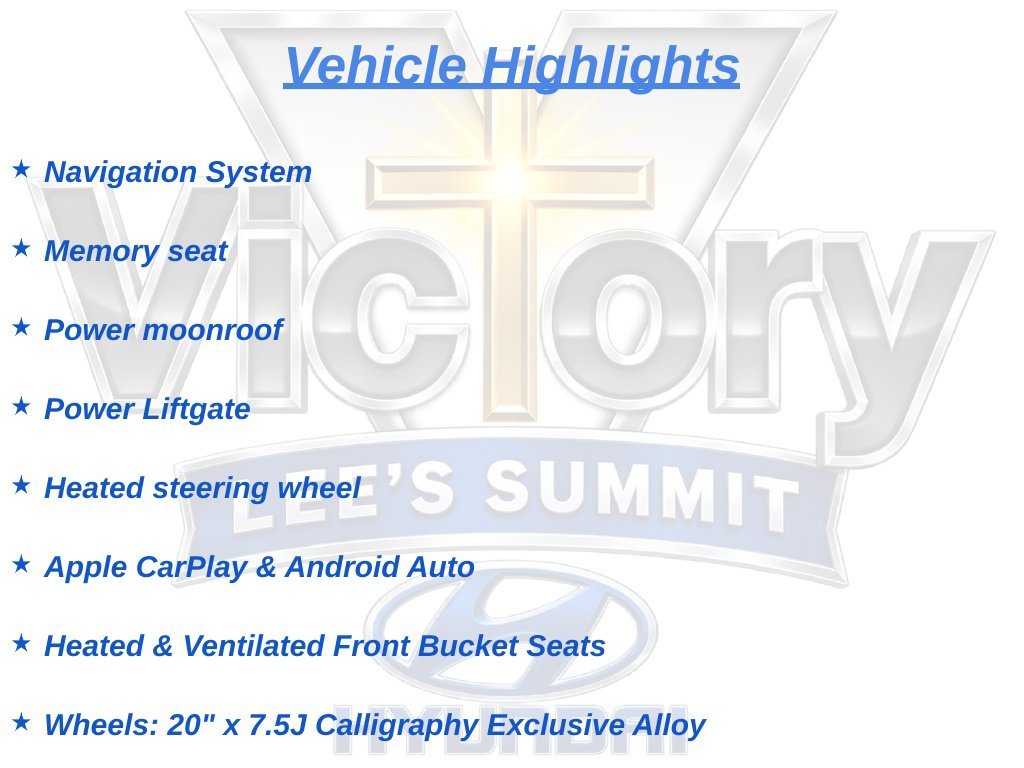 Used 2025 White Hyundai Calligraphy image 10