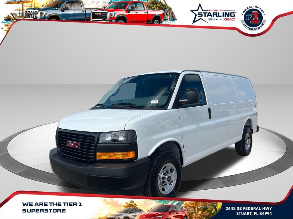 New 2026 Summit White GMC Work Van image 1