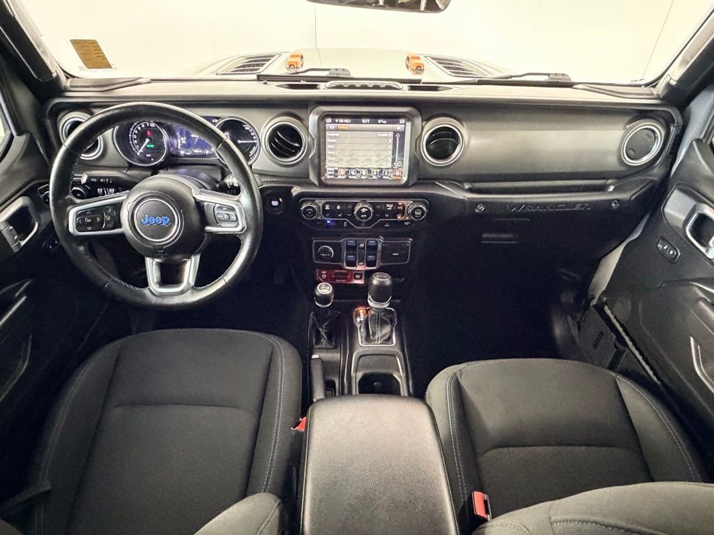 Used 2022 Gray Jeep Unlimited Rubicon 4xe image 17