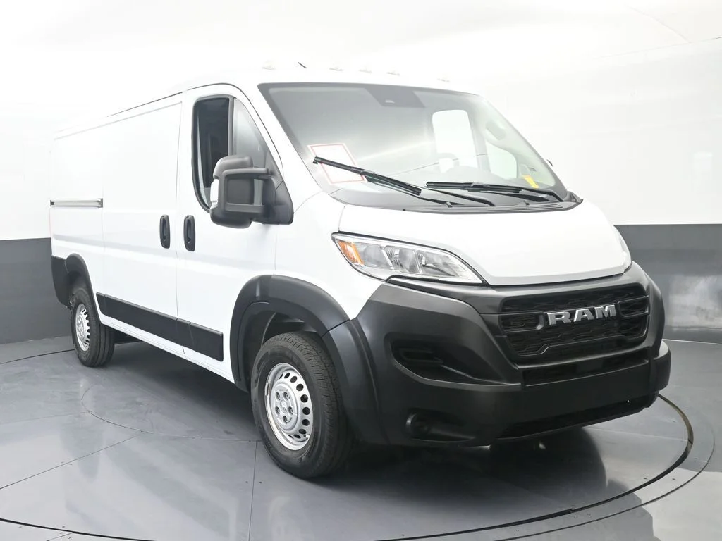 Used 2026 Bright White Clearcoat Ram Low Roof image 9