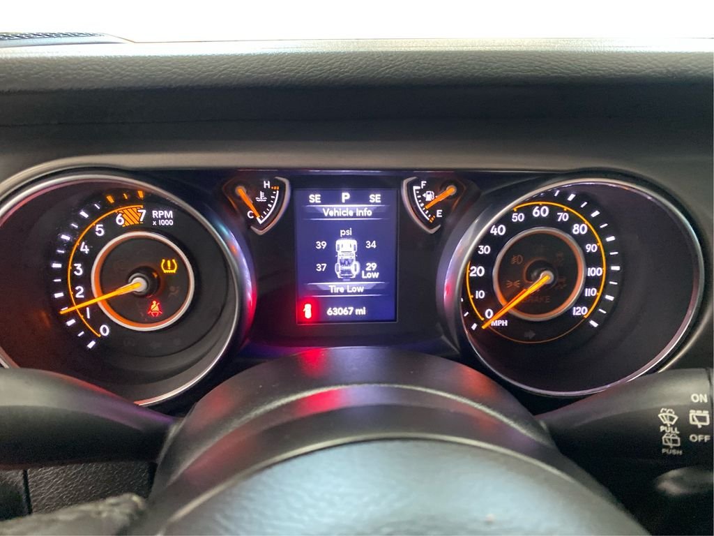 Used 2020 Orange Jeep Unlimited Sport S image 11
