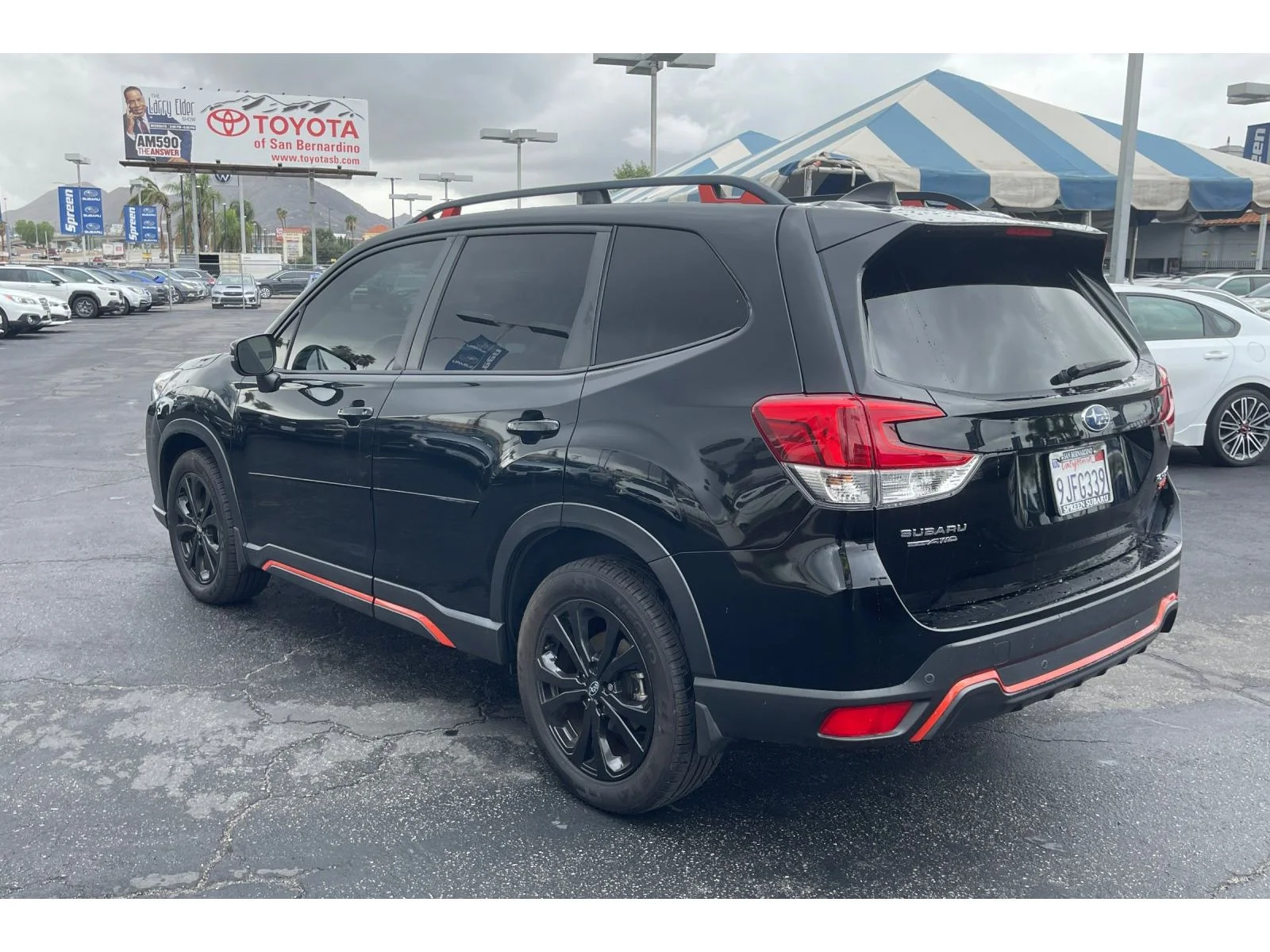 Used 2023 Crystal Black Silica Subaru Sport image 3