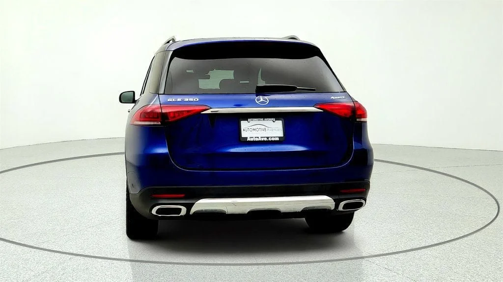 Used 2020 Brilliant Blue Metallic Mercedes-Benz GLE 350 4MATIC® SUV w/ Burmester Audio & Premium Pkg image 6