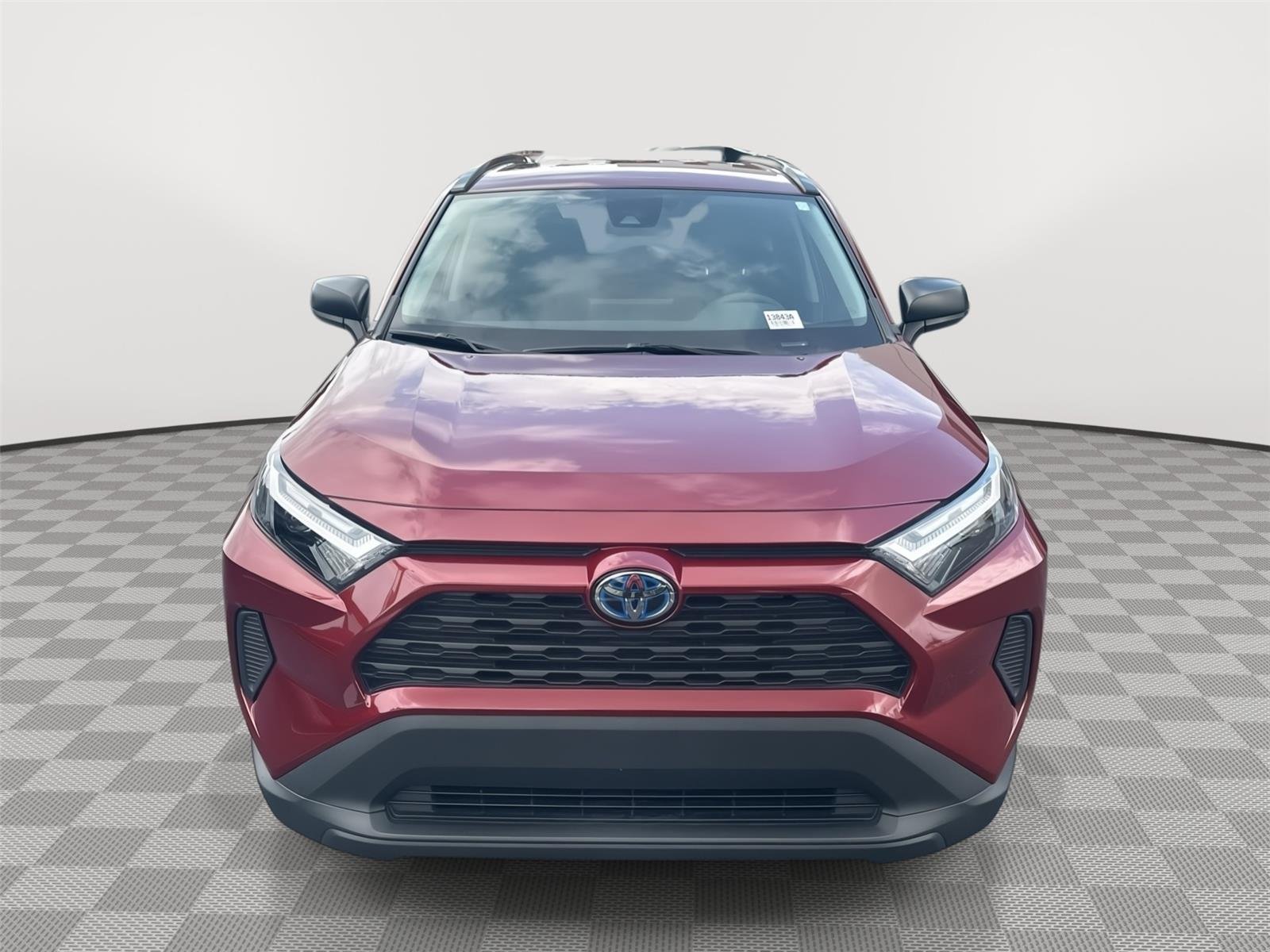 Used 2024 Ruby Flare Pearl Toyota Hybrid LE image 2