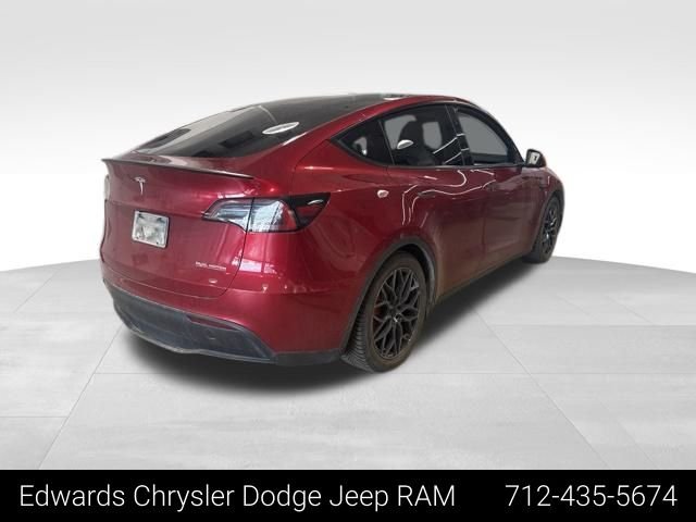 Used 2024 Red Tesla Performance image 8